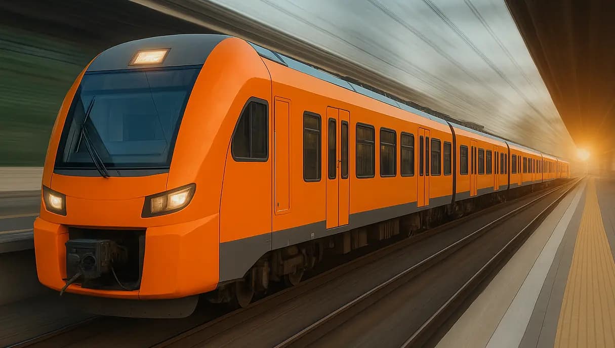 Metro route planning background